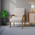 Poltrona 59cm Veludo Ravena Viero Móveis