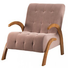 Poltrona 65cm Veludo Bari Viero Móveis