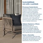 Poltrona 90cm Refúgio Cabecasa Madeiraoriginals Champanhe/cin