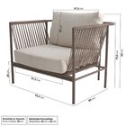 Poltrona 90cm Refúgio Cabecasa Madeiraoriginals Champanhe/qua