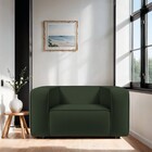 Poltrona  Decorativa Escritório Orgânico Cecília Linho - Doce