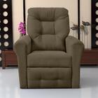 Poltrona  Descanso Reclinável Andrea Suede Cappuccino