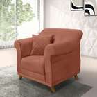 Poltrona Abruzzo Veludo Cobre