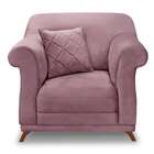 Poltrona Abruzzo Veludo Uva