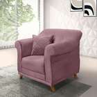 Poltrona Abruzzo Veludo Uva