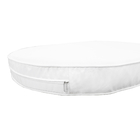 Poltrona de Aço e Rattan Sintético sem Braço Salto Bege Plicosa