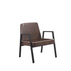 Poltrona Aço Presley Daf Mobiliário Marron