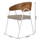 Poltrona Aero Cadeira Decorativa Com Apoio Overseas