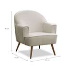 Poltrona Ágata Off White