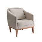 Poltrona Agatha Sfn Bege E Natural