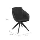 Poltrona Agustin Preta