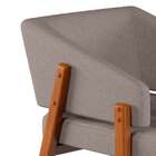 Poltrona Air Linho Cinza E Amêndoa