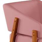 Poltrona Air Linho Rosê E Amêndoa