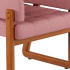 Poltrona Air Linho Rosê E Amêndoa