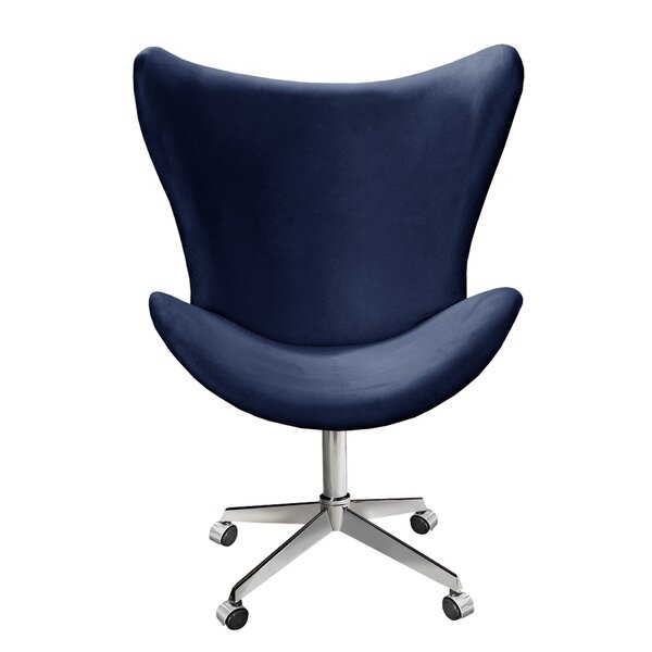 Poltrona Alice Lisa Cadeira Egg Slim Pé Giratório Com Rodinha