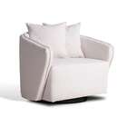 Poltrona Alice Veludo Bege