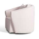 Poltrona Alice Veludo Bege