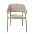 Poltrona para Jardim Alumínio com Braço Anemos Bege 80,5x63x60cm Naterial