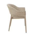 Poltrona para Jardim Alumínio com Braço Anemos Bege 80,5x63x60cm Naterial