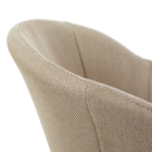 Poltrona para Jardim Alumínio com Braço Anemos Bege 80,5x63x60cm Naterial