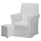 Poltrona Amamentaçao Balanço Pamela Com Puff Ft Milani Store