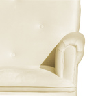 Poltrona Amamentação Balanço Para Quarto Com Puff Laura Suede