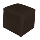 Poltrona Amamentação Balanço Para Quarto Com Puff Laura Suede