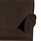 Poltrona Amamentação Balanço Para Quarto Com Puff Laura Suede