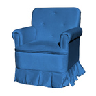 Poltrona Amamentação Balanço Para Quarto Com Puff Laura Suede