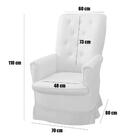 Poltrona Amamentação Balanço Para Quarto Sevilha Bellamado Co