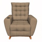 Poltrona Amamentação Base Balanço Cecilia Capuccino