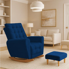 Poltrona Amamentação Base Balanço Cecilia Marinho