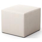 Poltrona Amamentação Base Madeira Balanço E Puff Letícia Sued