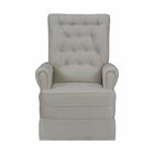 Poltrona Amamentação Com Balanço Eloa Capuccino