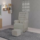 Poltrona Amamentação Com Balanço Eloa Capuccino