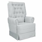 Poltrona Amamentação Com Balanço Eloa Cinza