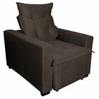 Poltrona Amamentação E Decoração Ariel Exclusiva Marrom