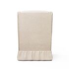 Poltrona Amamentação Eloisa Puff Suede Bege