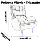 Poltrona Amamentação Estofada Vitoria Veludo Verde