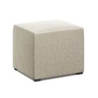 Poltrona Amamentação Ludmila Puff Linho Bege