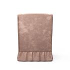 Poltrona Amamentação Maria Vitoria Puff Suede Rosa