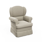 Poltrona Amamentação Sabrina Com Puff Corano Nude