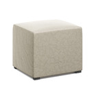 Poltrona Amamentação Sabrina Com Puff Suede Nude