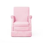 Poltrona Amamentação Suzana Puff Corano Rosa