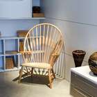 Poltrona Angelina Palha Bege