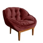 Poltrona Anitta Amamentação Para Quarto De Bebê Veludo Marsal