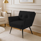 Poltrona Anitta Corino Pés Palito De Ferro D03 - D'rossi  - P