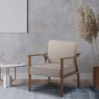 Poltrona Antônia Bege E Nogueira