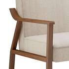 Poltrona Antônia Off White E Nogueira