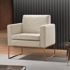 Poltrona Apolo Base Metálica Bronze